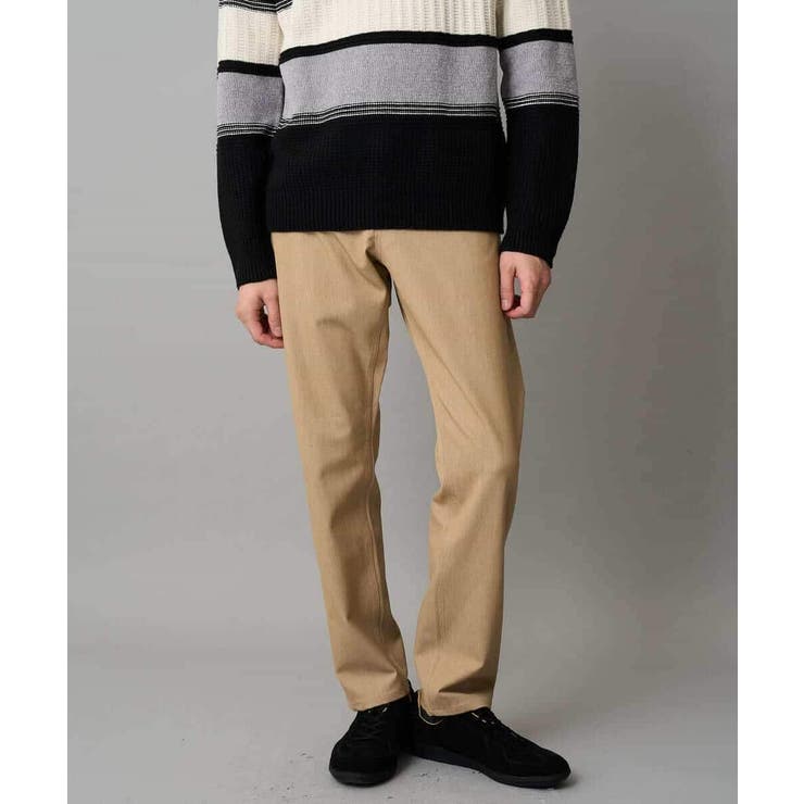 【イージーケア/洗濯機で洗える】ピケストレッチ5ポケットパンツ | a.v.v【MEN】 | 詳細画像29 