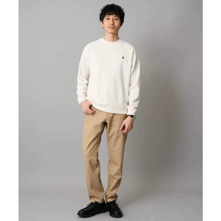 【イージーケア/洗濯機で洗える】ピケストレッチ5ポケットパンツ | a.v.v【MEN】 | 詳細画像4 