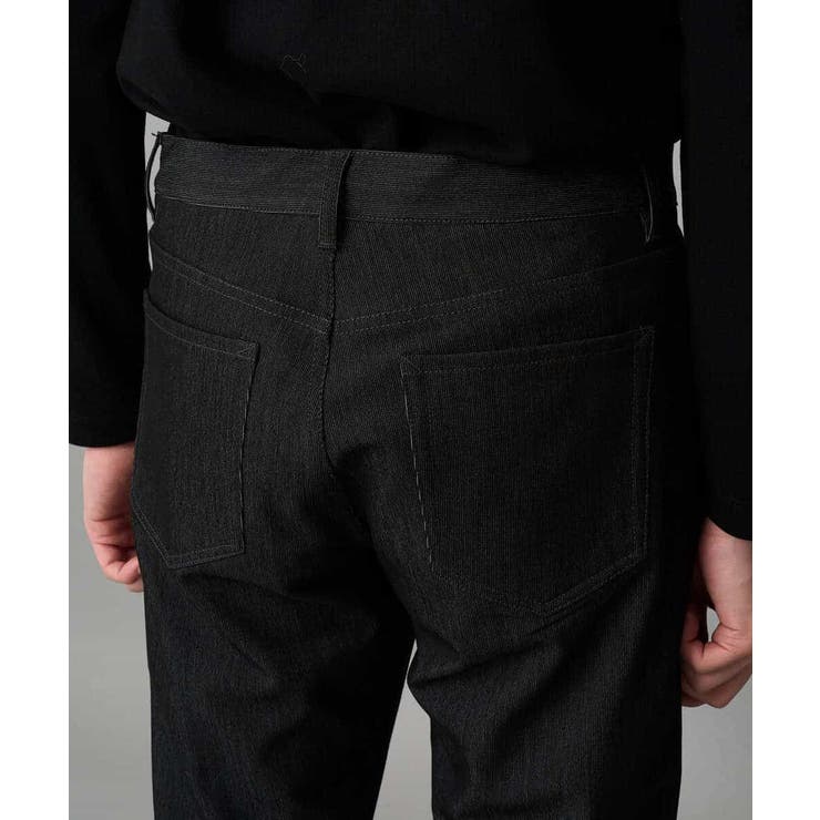 【イージーケア/洗濯機で洗える】ピケストレッチ5ポケットパンツ | a.v.v【MEN】 | 詳細画像41 