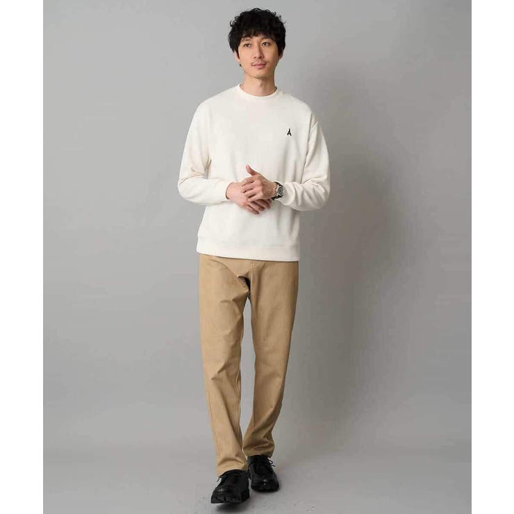 【イージーケア/洗濯機で洗える】ピケストレッチ5ポケットパンツ | a.v.v【MEN】 | 詳細画像5 