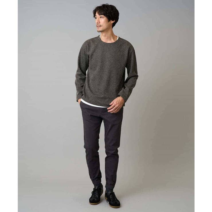 【イージーケア 毛玉になりにくい】スーパーストレッチジョガーパンツ【洗濯機で洗え… | a.v.v【MEN】 | 詳細画像13 