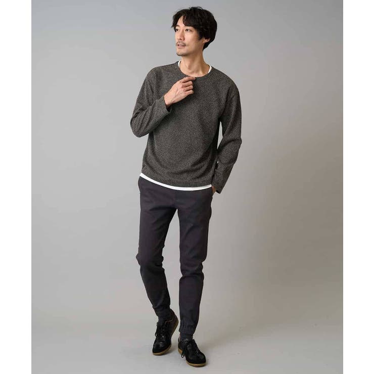 【イージーケア 毛玉になりにくい】スーパーストレッチジョガーパンツ【洗濯機で洗え… | a.v.v【MEN】 | 詳細画像14 