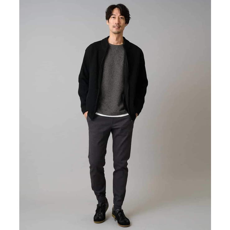 【イージーケア 毛玉になりにくい】スーパーストレッチジョガーパンツ【洗濯機で洗え… | a.v.v【MEN】 | 詳細画像15 