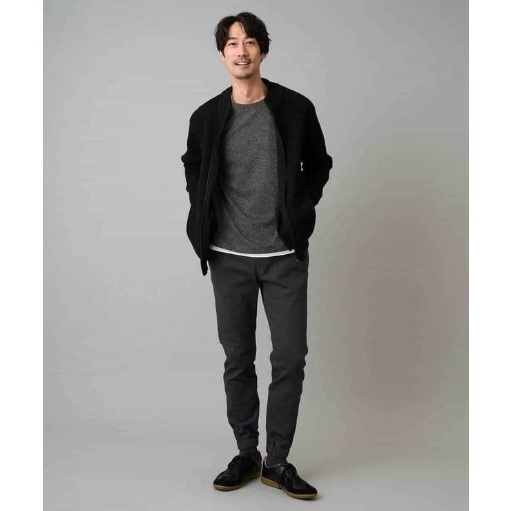 【イージーケア 毛玉になりにくい】スーパーストレッチジョガーパンツ【洗濯機で洗え… | a.v.v【MEN】 | 詳細画像16 