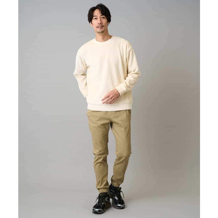 【イージーケア 毛玉になりにくい】スーパーストレッチジョガーパンツ【洗濯機で洗え… | a.v.v【MEN】 | 詳細画像2 