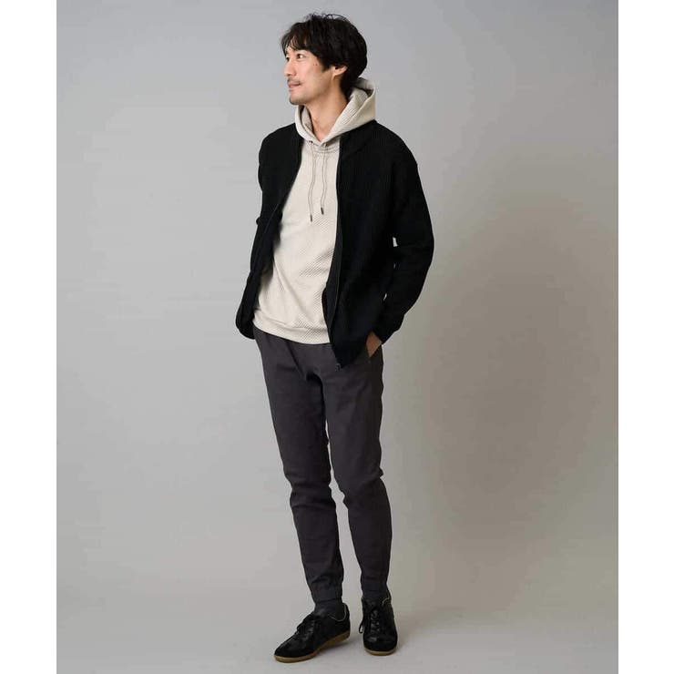 【イージーケア 毛玉になりにくい】スーパーストレッチジョガーパンツ【洗濯機で洗え… | a.v.v【MEN】 | 詳細画像20 