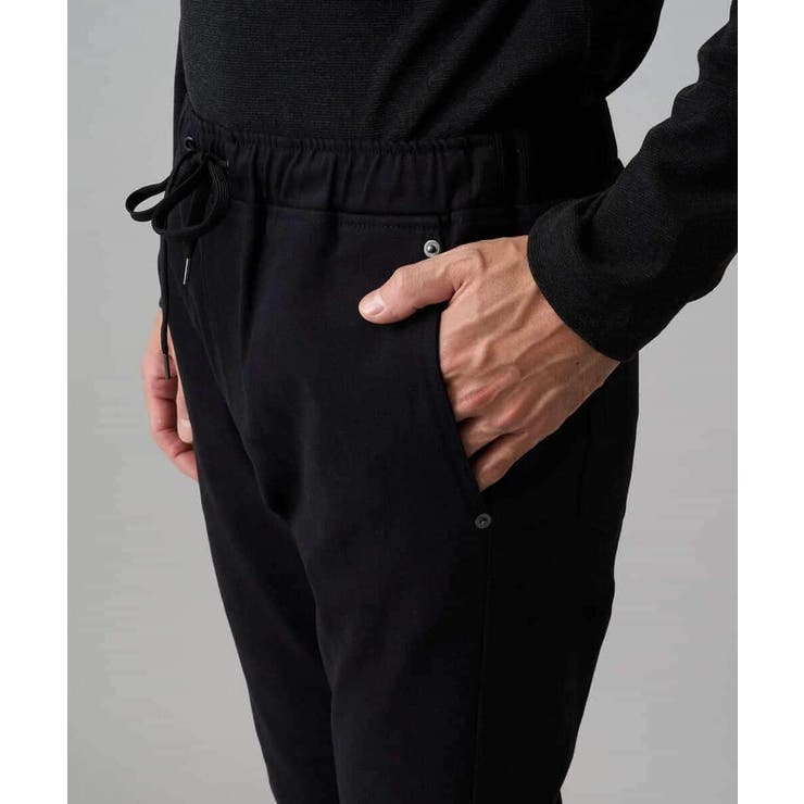 【イージーケア 毛玉になりにくい】スーパーストレッチジョガーパンツ【洗濯機で洗え… | a.v.v【MEN】 | 詳細画像36 