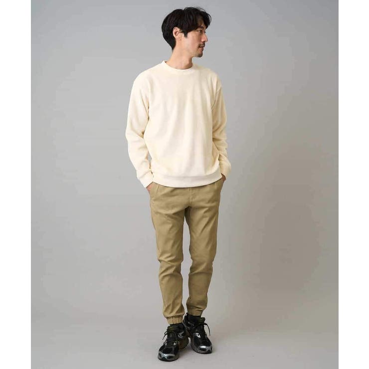 【イージーケア 毛玉になりにくい】スーパーストレッチジョガーパンツ【洗濯機で洗え… | a.v.v【MEN】 | 詳細画像5 