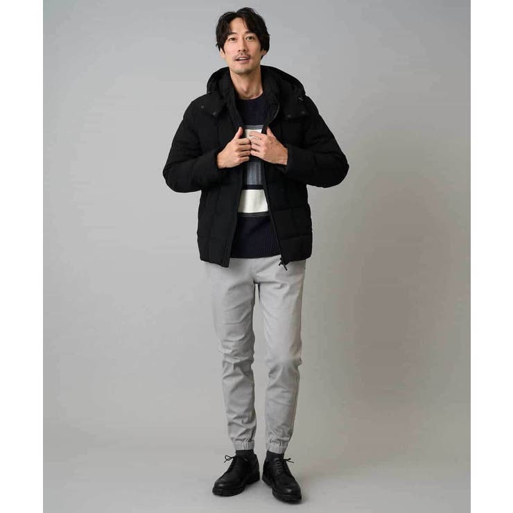 【イージーケア 毛玉になりにくい】スーパーストレッチジョガーパンツ【洗濯機で洗え… | a.v.v【MEN】 | 詳細画像6 