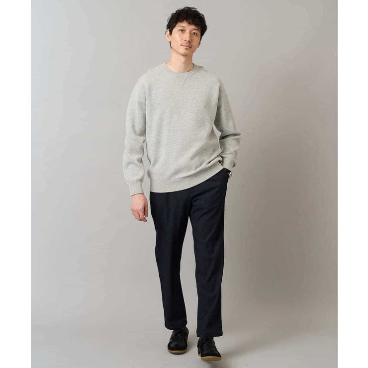 【イージーケア】デニムライクストレッチ裏起毛テーパードパンツ【洗濯機で洗える】〈… | a.v.v【MEN】 | 詳細画像2 