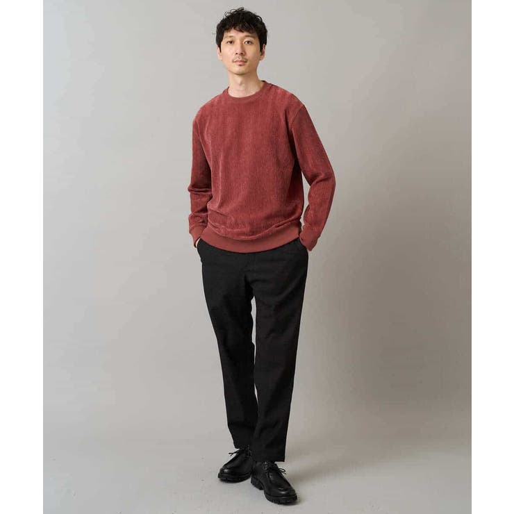 【イージーケア】デニムライクストレッチ裏起毛テーパードパンツ【洗濯機で洗える】〈… | a.v.v【MEN】 | 詳細画像22 