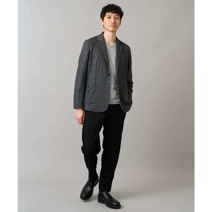 【イージーケア】デニムライクストレッチ裏起毛テーパードパンツ【洗濯機で洗える】〈… | a.v.v【MEN】 | 詳細画像26 