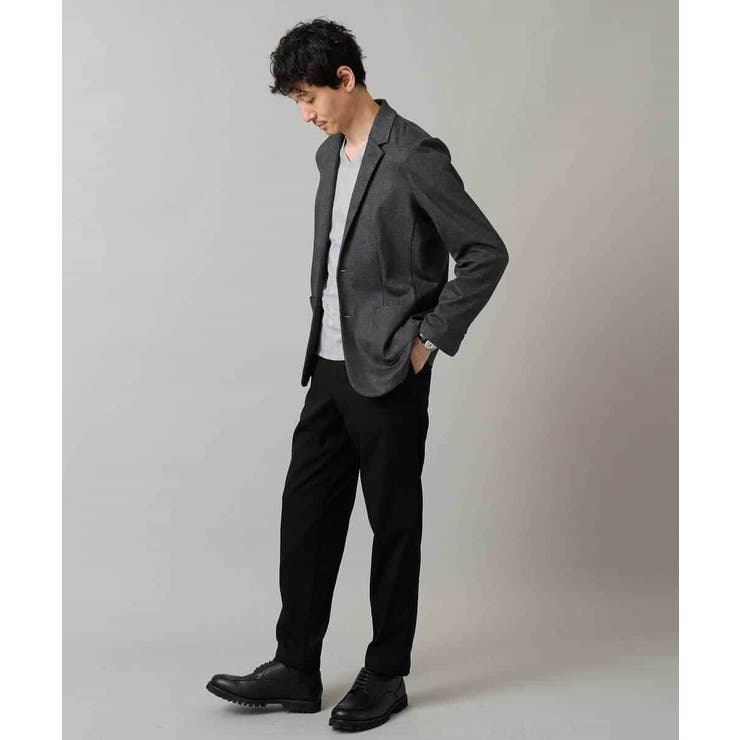 【イージーケア】デニムライクストレッチ裏起毛テーパードパンツ【洗濯機で洗える】〈… | a.v.v【MEN】 | 詳細画像27 