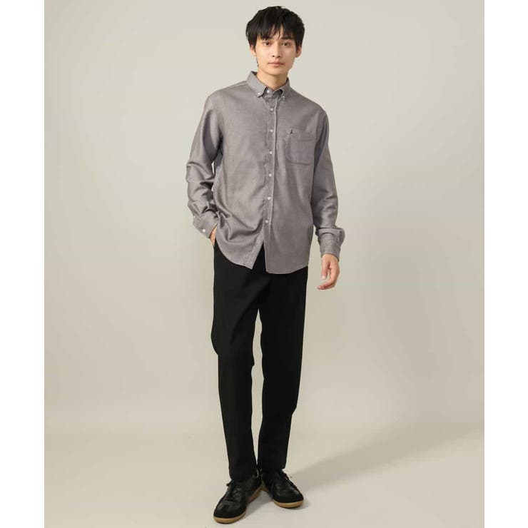 【イージーケア】デニムライクストレッチ裏起毛テーパードパンツ【洗濯機で洗える】〈… | a.v.v【MEN】 | 詳細画像48 