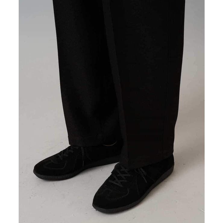 【イージーケア 毛玉になりにくい】ヘリンボーンベルト付イージーワイドスラックス【… | a.v.v【MEN】 | 詳細画像36 