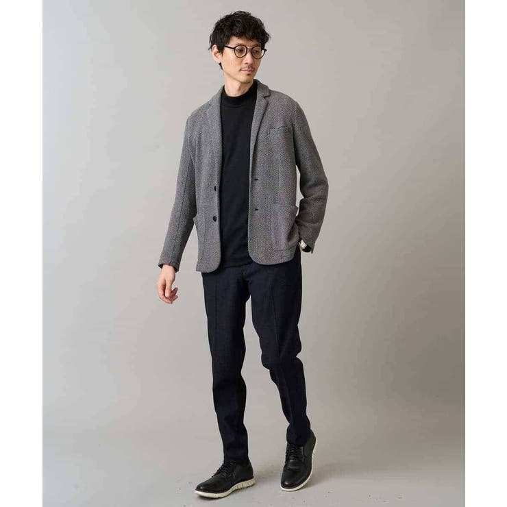 デニムライクストレッチ裏起毛スラックス【イージーケア 洗濯機で洗える】〈ON O… | a.v.v【MEN】 | 詳細画像19 