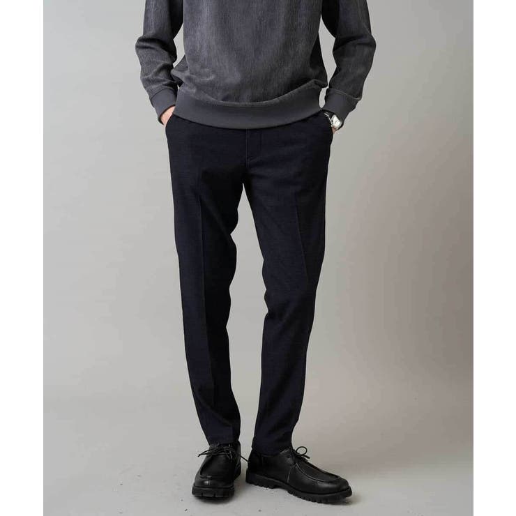 デニムライクストレッチ裏起毛スラックス【イージーケア 洗濯機で洗える】〈ON O… | a.v.v【MEN】 | 詳細画像2 