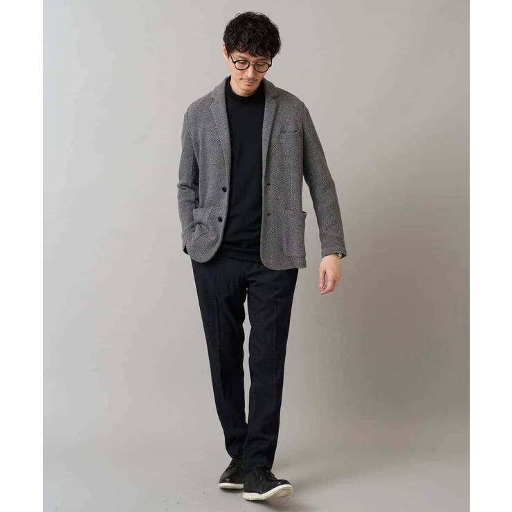 デニムライクストレッチ裏起毛スラックス【イージーケア 洗濯機で洗える】〈ON O… | a.v.v【MEN】 | 詳細画像20 