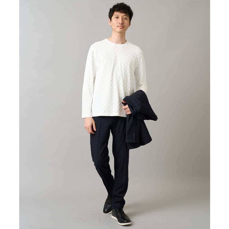 デニムライクストレッチ裏起毛スラックス【イージーケア 洗濯機で洗える】〈ON O… | a.v.v【MEN】 | 詳細画像30 