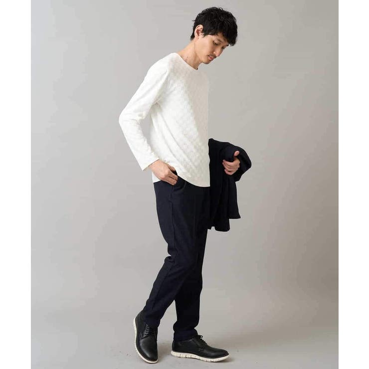 デニムライクストレッチ裏起毛スラックス【イージーケア 洗濯機で洗える】〈ON O… | a.v.v【MEN】 | 詳細画像32 