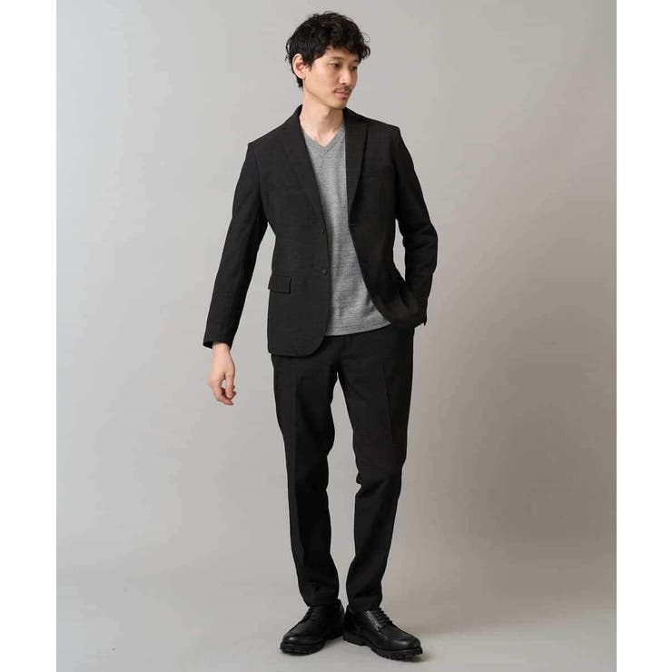 デニムライクストレッチ裏起毛スラックス【イージーケア 洗濯機で洗える】〈ON O… | a.v.v【MEN】 | 詳細画像33 