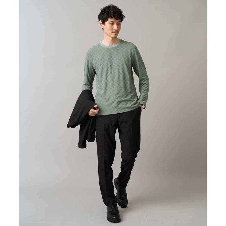 デニムライクストレッチ裏起毛スラックス【イージーケア 洗濯機で洗える】〈ON O… | a.v.v【MEN】 | 詳細画像38 