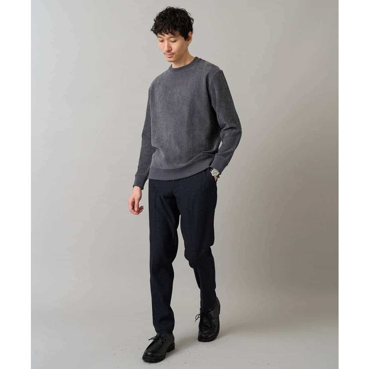 デニムライクストレッチ裏起毛スラックス【イージーケア 洗濯機で洗える】〈ON O… | a.v.v【MEN】 | 詳細画像73 