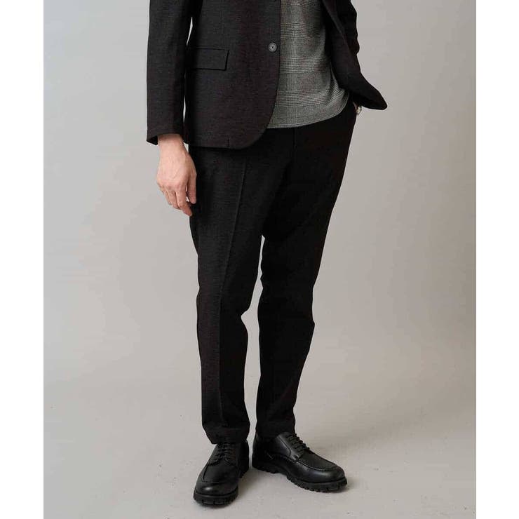 ダークグレー | デニムライクストレッチ裏起毛スラックス【イージーケア 洗濯機で洗える】〈ON O… | a.v.v【MEN】