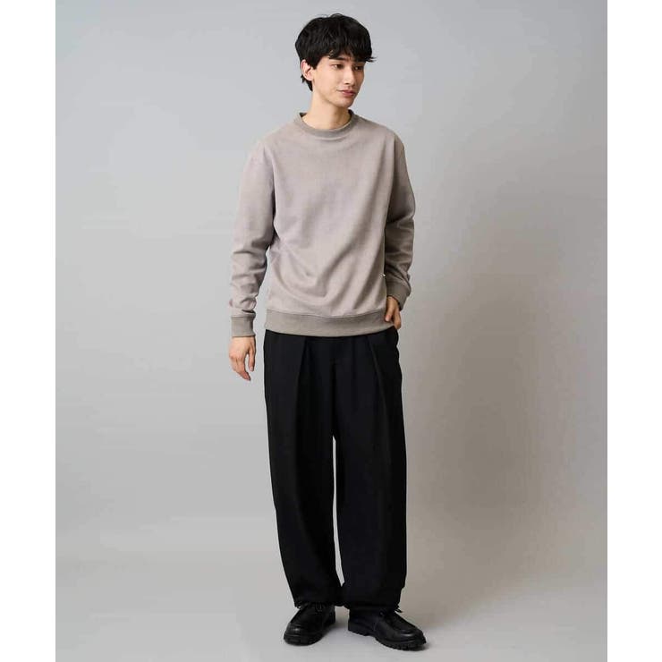 【毛玉になりにくい ストレッチ】ツイルストレッチ切替オーバーパンツ【洗濯機で洗え… | a.v.v【MEN】 | 詳細画像16 