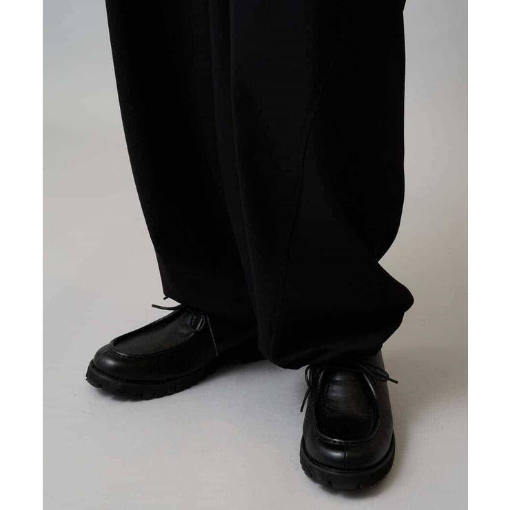 【毛玉になりにくい ストレッチ】ツイルストレッチ切替オーバーパンツ【洗濯機で洗え… | a.v.v【MEN】 | 詳細画像28 