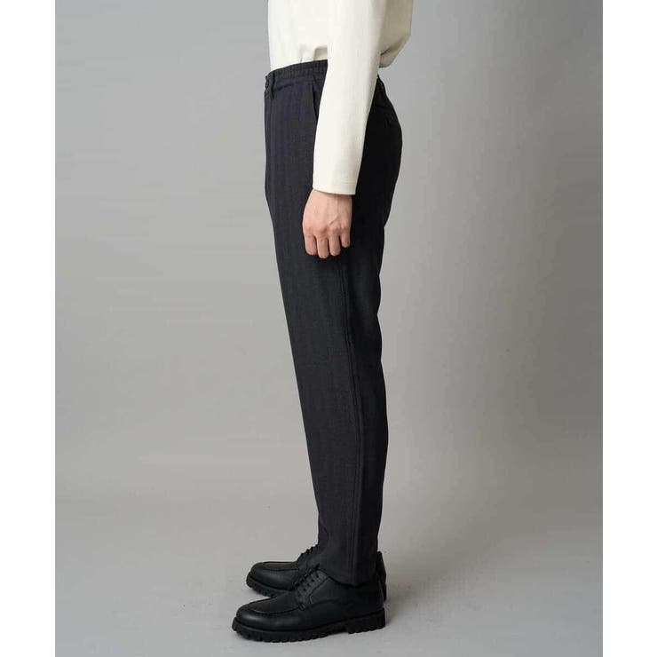 LANATECヘリンボーンセミルーズパンツ | a.v.v【MEN】 | 詳細画像23 