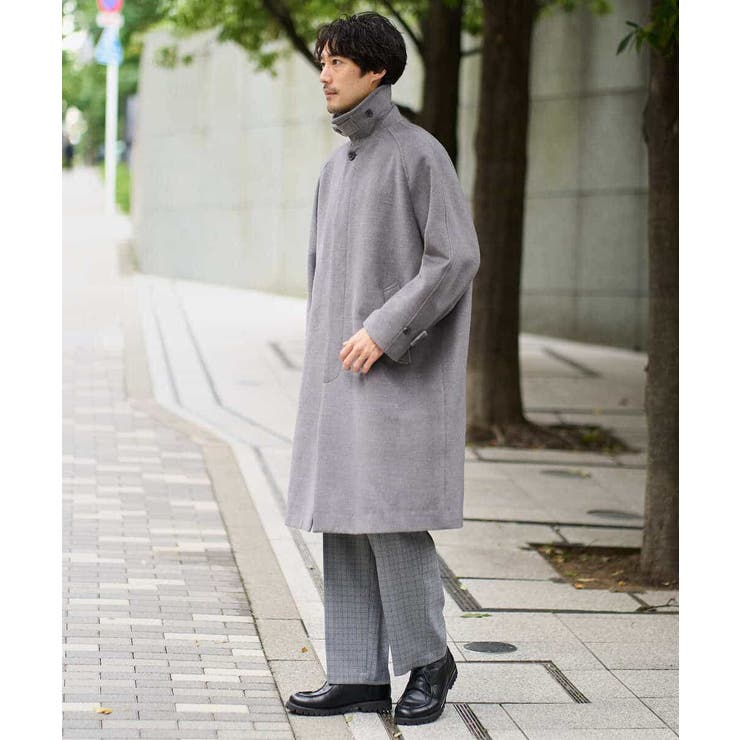 LANATECチェックワンタックワイドイージースラックス | a.v.v【MEN】 | 詳細画像14 