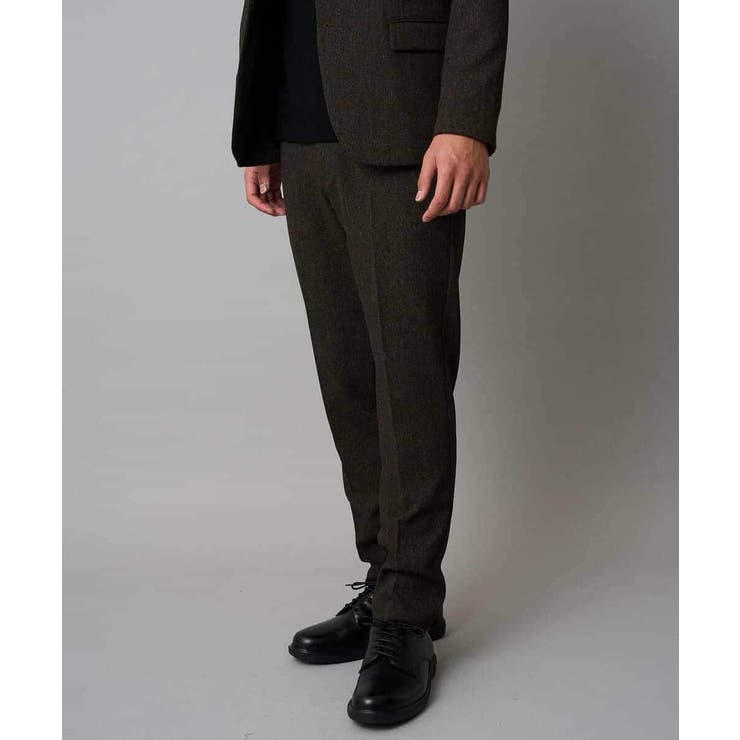 メランジシャンブレースマートスラックス | a.v.v【MEN】 | 詳細画像1 