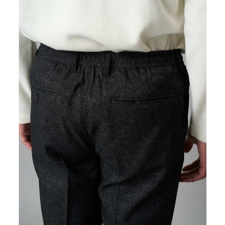 メランジシャンブレースマートスラックス | a.v.v【MEN】 | 詳細画像15 