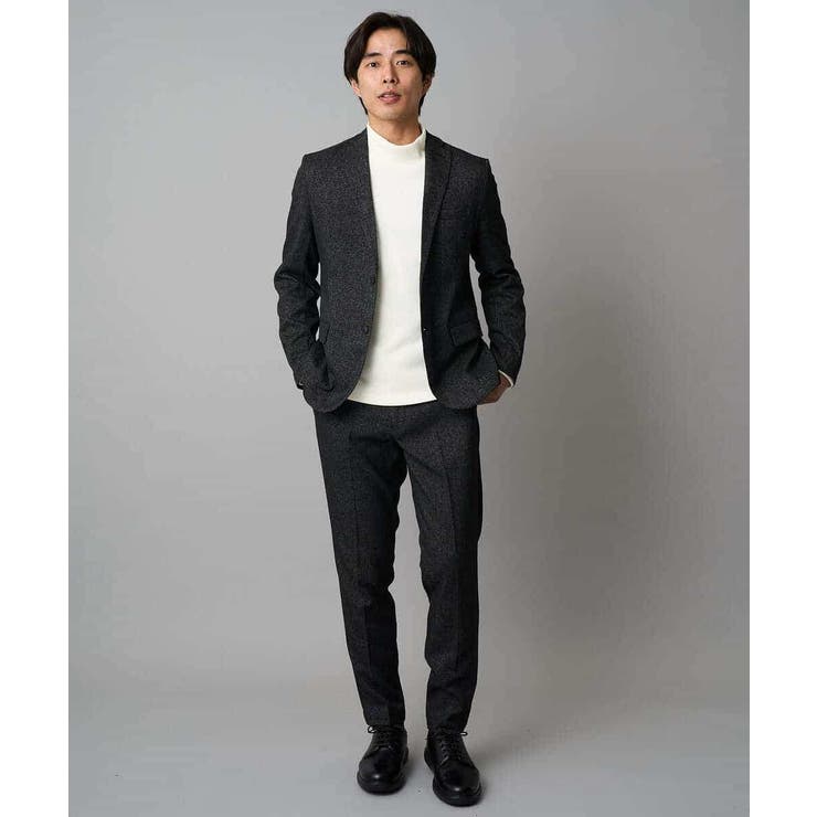 メランジシャンブレースマートスラックス | a.v.v【MEN】 | 詳細画像5 