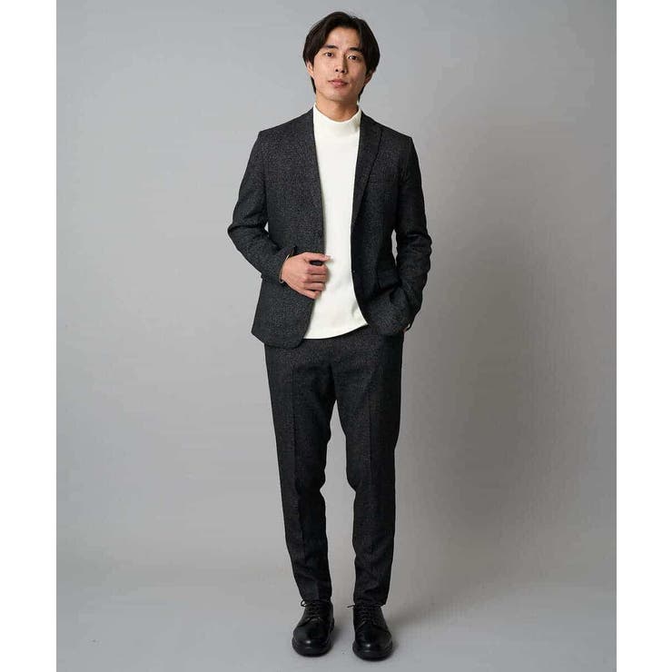 メランジシャンブレースマートスラックス | a.v.v【MEN】 | 詳細画像6 