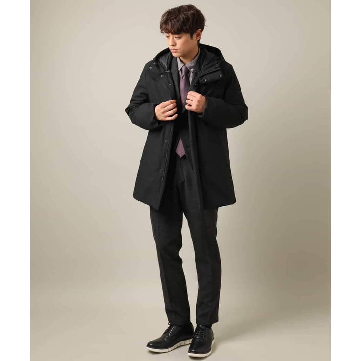 【軽量】SORONA中綿フーデッドミドルコート | a.v.v【MEN】 | 詳細画像17 