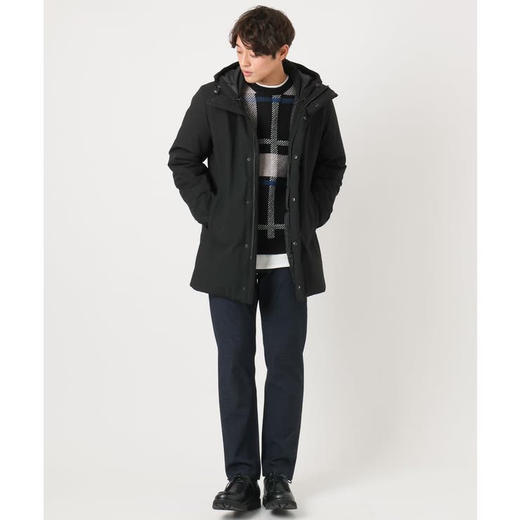 【軽量】SORONA中綿フーデッドミドルコート | a.v.v【MEN】 | 詳細画像2 