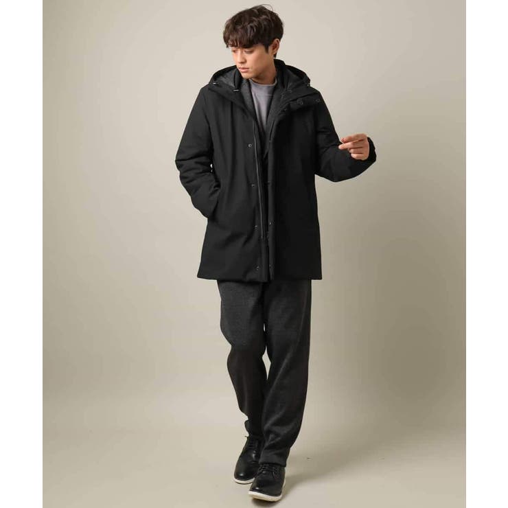 【軽量】SORONA中綿フーデッドミドルコート | a.v.v【MEN】 | 詳細画像23 