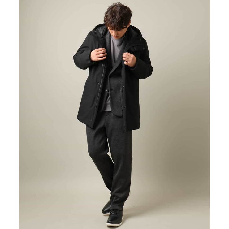 【軽量】SORONA中綿フーデッドミドルコート | a.v.v【MEN】 | 詳細画像24 