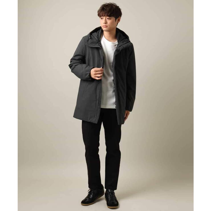 【軽量】SORONA中綿フーデッドミドルコート | a.v.v【MEN】 | 詳細画像26 