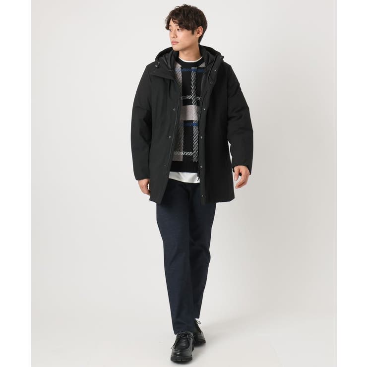 【軽量】SORONA中綿フーデッドミドルコート | a.v.v【MEN】 | 詳細画像3 