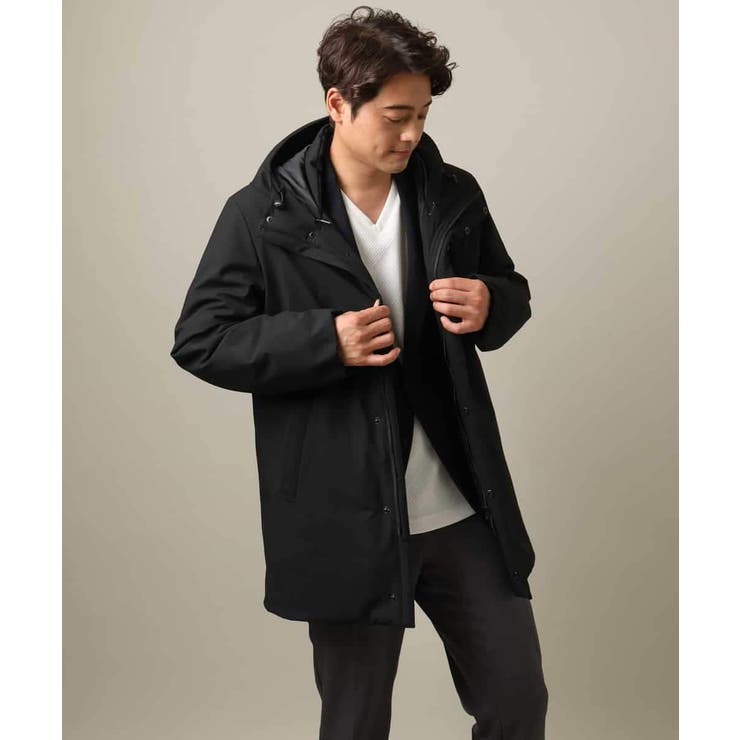 【軽量】SORONA中綿フーデッドミドルコート | a.v.v【MEN】 | 詳細画像30 