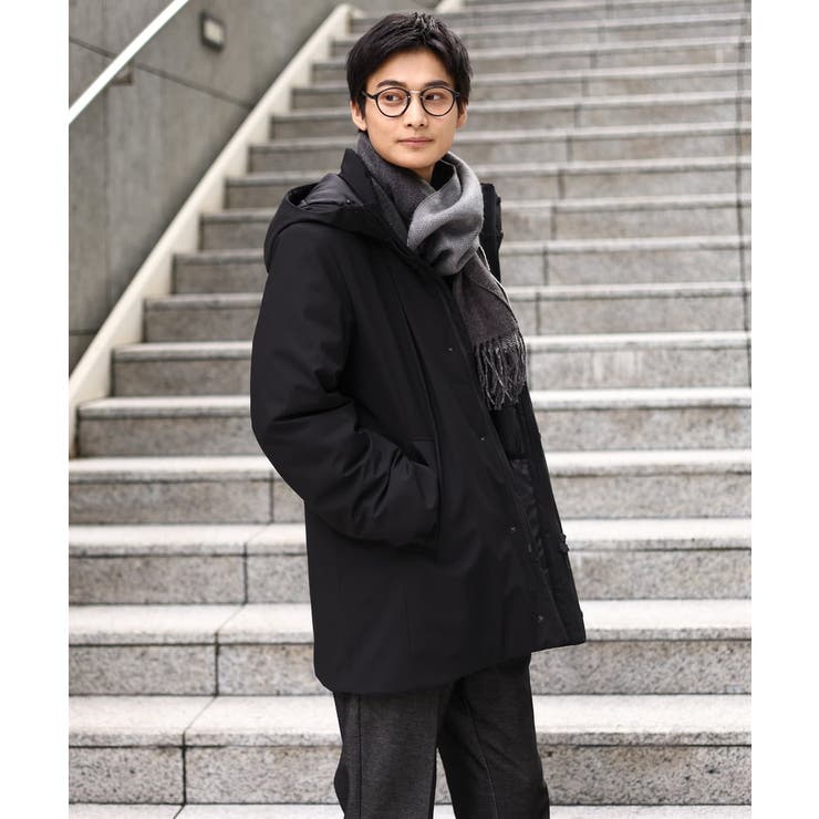 【軽量】SORONA中綿フーデッドミドルコート | a.v.v【MEN】 | 詳細画像39 