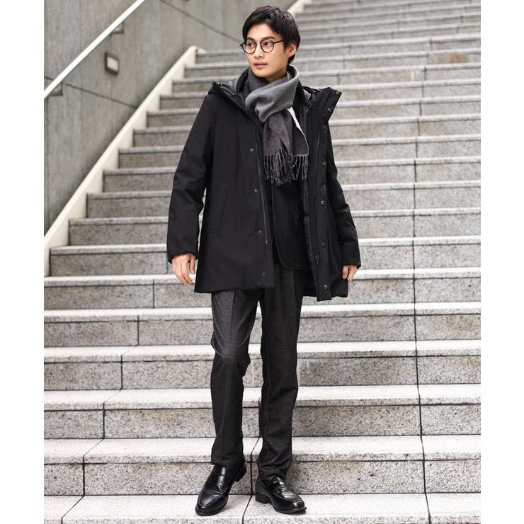 【軽量】SORONA中綿フーデッドミドルコート | a.v.v【MEN】 | 詳細画像5 