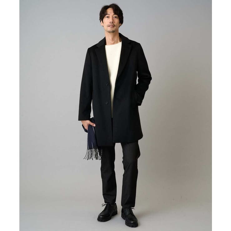 ウールライトビーバーチェスターコート | a.v.v【MEN】 | 詳細画像13 