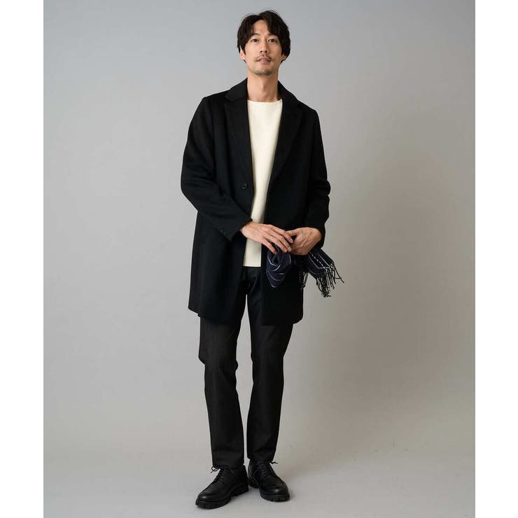 ウールライトビーバーチェスターコート | a.v.v【MEN】 | 詳細画像14 