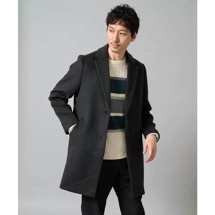ウールライトビーバーチェスターコート | a.v.v【MEN】 | 詳細画像17 