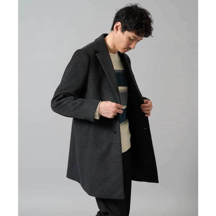 ウールライトビーバーチェスターコート | a.v.v【MEN】 | 詳細画像18 