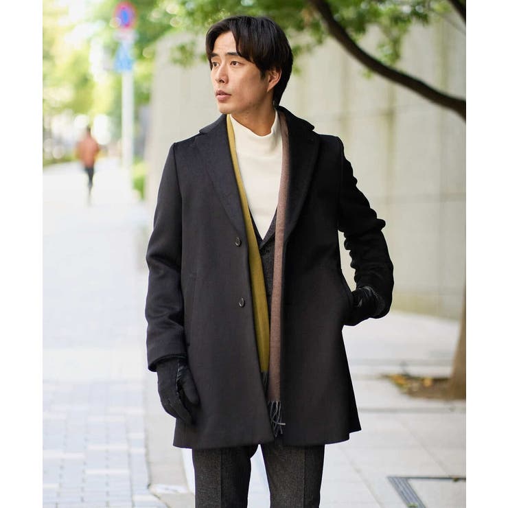 ウールライトビーバーチェスターコート | a.v.v【MEN】 | 詳細画像34 